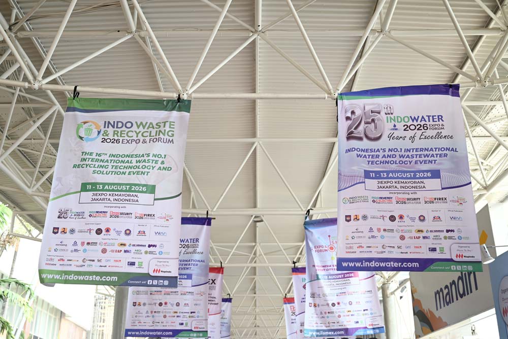 Indo Waste Hanging Banner